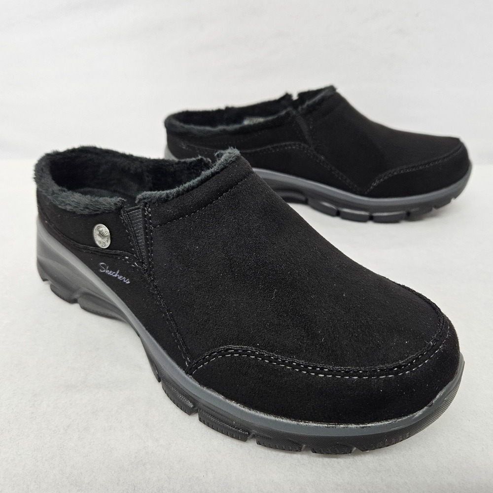 Skechers Easy Going-Latte‎ Clogs 49532 Black Women's Size Mismatched L:6 R:6.5
